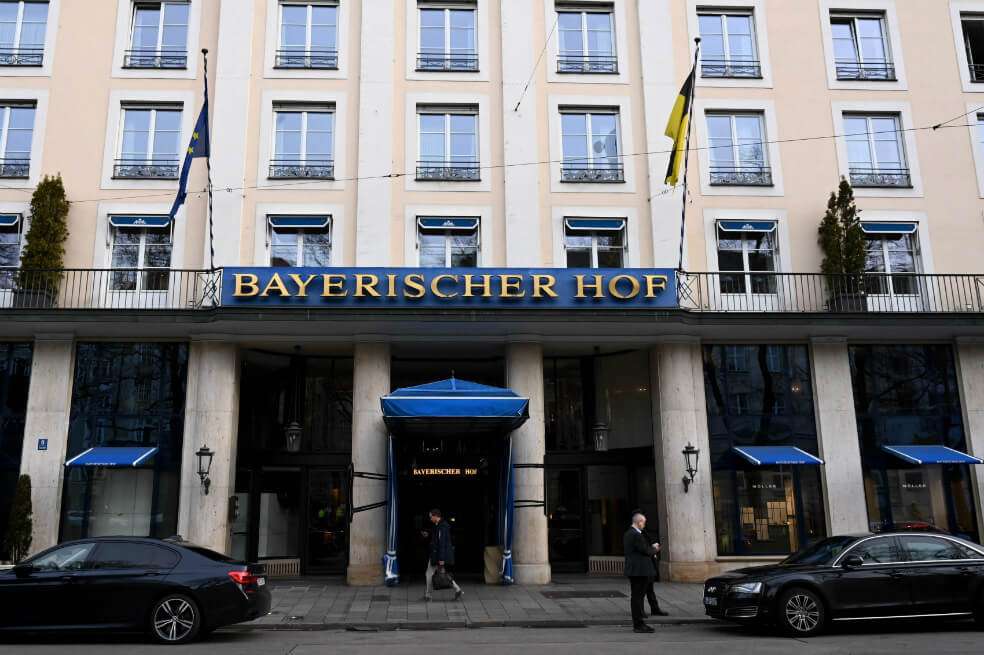 La edición 2020 de la Conferencia de Seguridad de Munich (MSC por sus siglas en inglés) tendrá lugar del 14 al 16 de febrero de 2020 en el Hotel Bayerischer Hof. / AFP