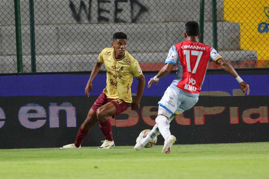 Fortaleza y Deportes Tolima cerraron la primera fecha de la Liga BetPlay 2024-II en Bogotá.