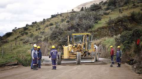 Ruta de los Libertadores: Mintransporte pidió al contratista acelerar las obras