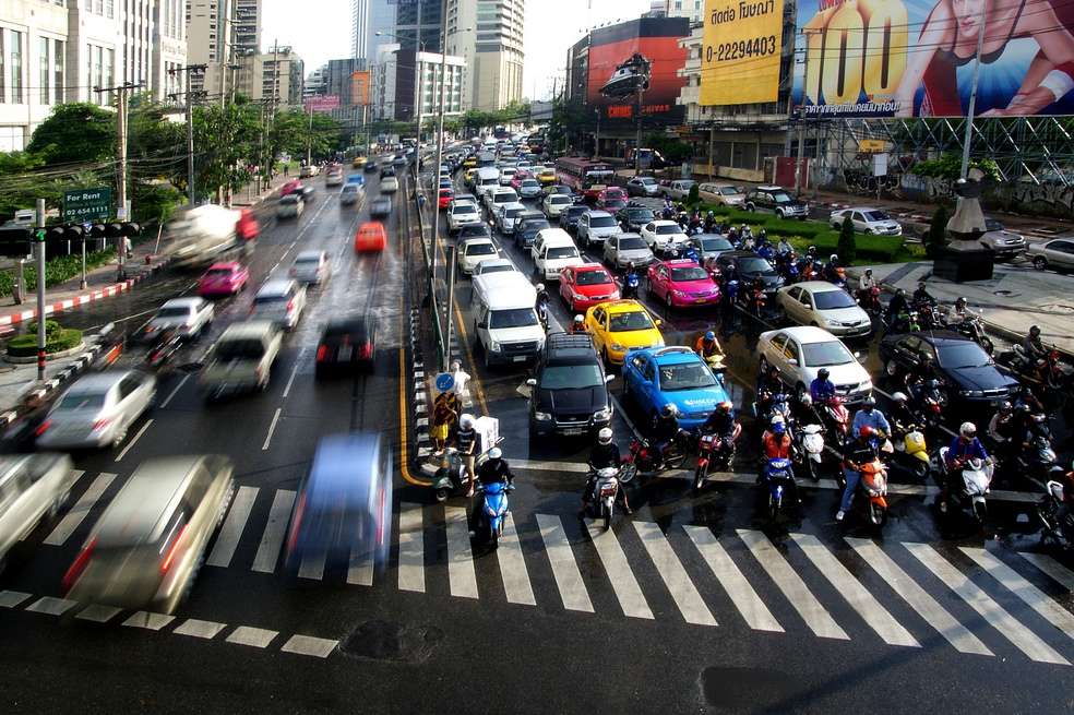 El tráfico es el segundo factor ambiental más dañino para la salud. / Flickr
