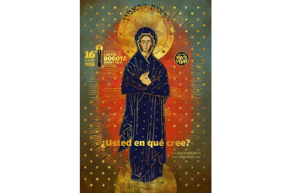 "¿Usted en qué cree?", será el interrogante con el que el festival planea redondear el concepto para esta edición, con el objetivo de que los asistentes encuentren su fe en el corto. Bajo esta premisa se diseñó el póster oficial. / Cortesía