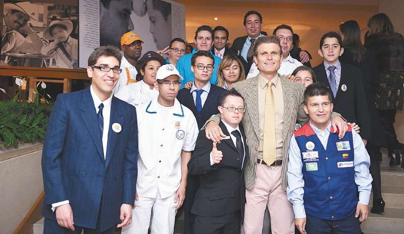 Un colombiano con discapacidad intelectual tiene todo el derecho a participar de manera activa y productiva en la vida social y económica de su país. / Cortesía Best Buddies