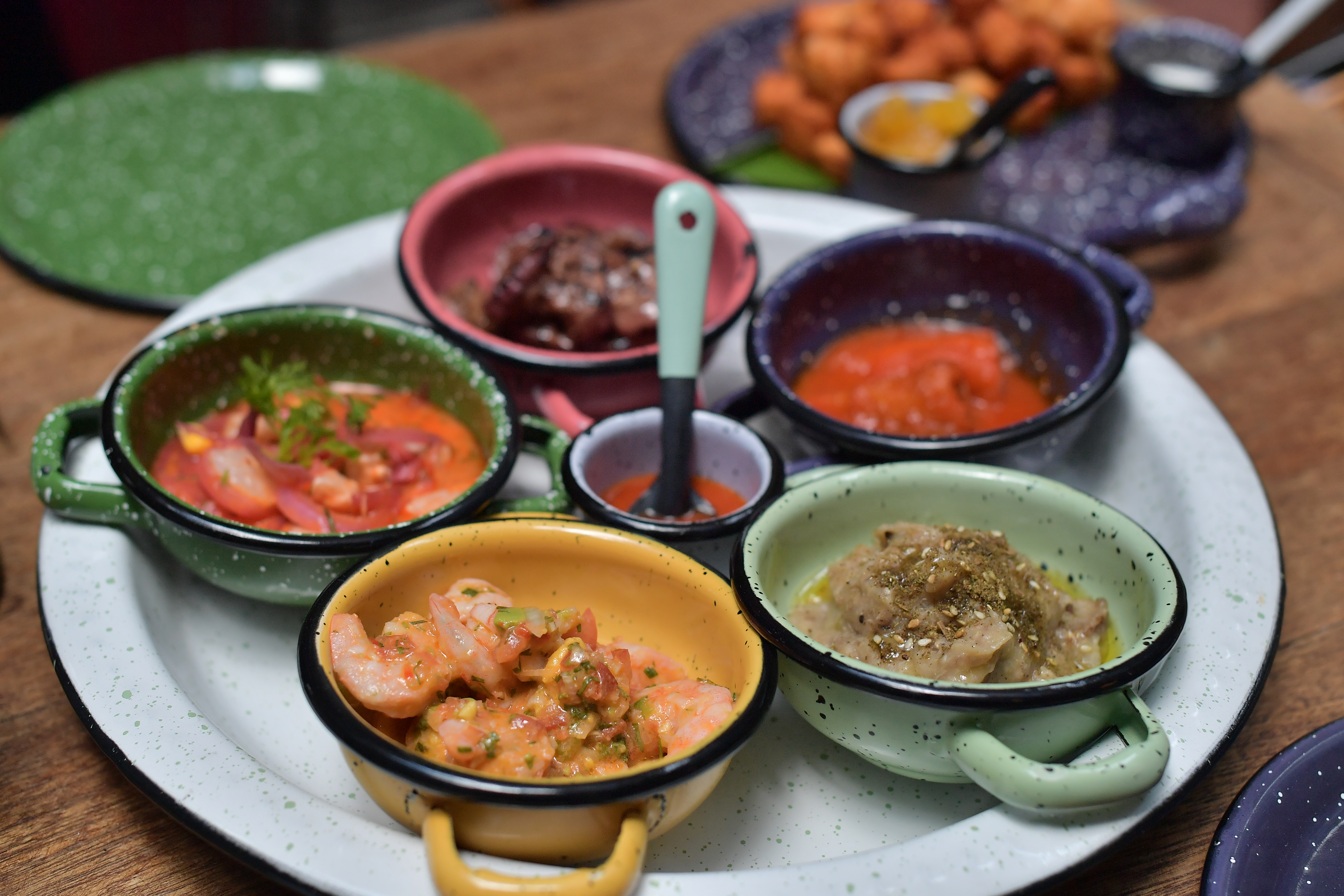 Ingredientes y platos de este restaurante.