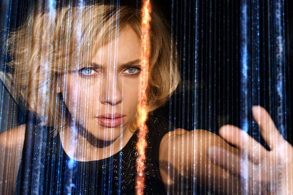 Scarlett Johansson en "Lucy".