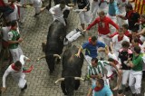 Dos heridos en el encierro más rápido de los Sanfermines de este año