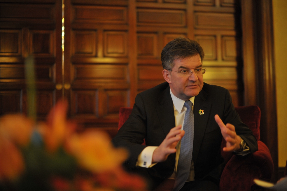 El presidente de la Asamblea General de Naciones Unidas, Miroslav Lajcak.  / Gustavo Torrijos
