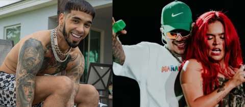 Anuel le dedicó ofensiva canción a Feid por Karol G: “supérelo, payaso”
