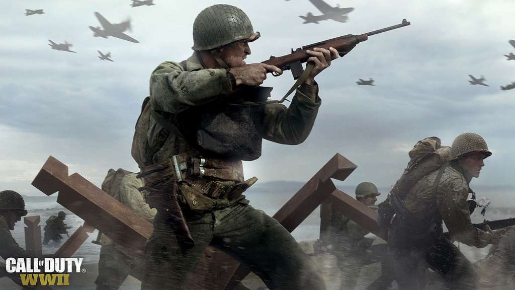 Call of Duty WWII relata muchos de los eventos de la Segunda Guerra Mundial en el frente de batalla oriental, occidental y del pacífico.