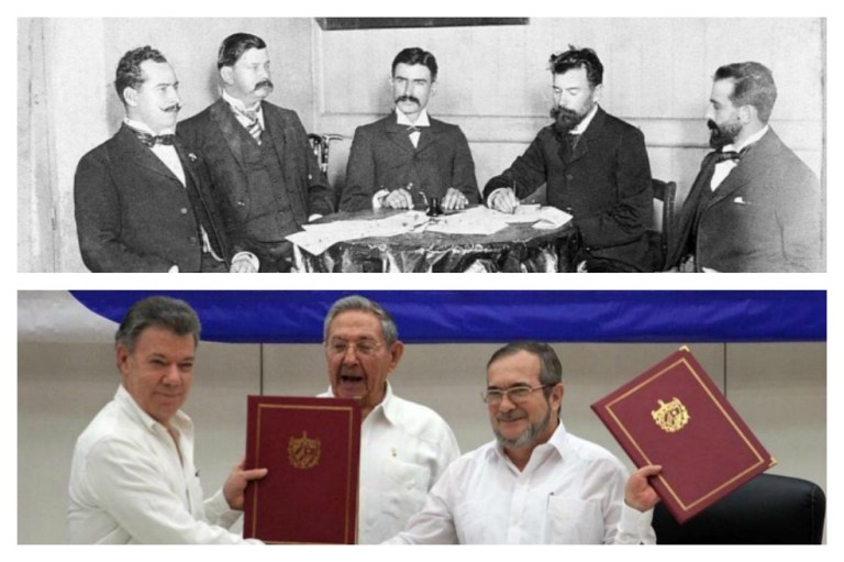 Paz en el camino de la historia
