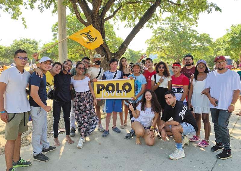 El Polo Joven ha enfrentado la escisión del MOIR en el proceso de los Consejos de Juventud. / Cortesía