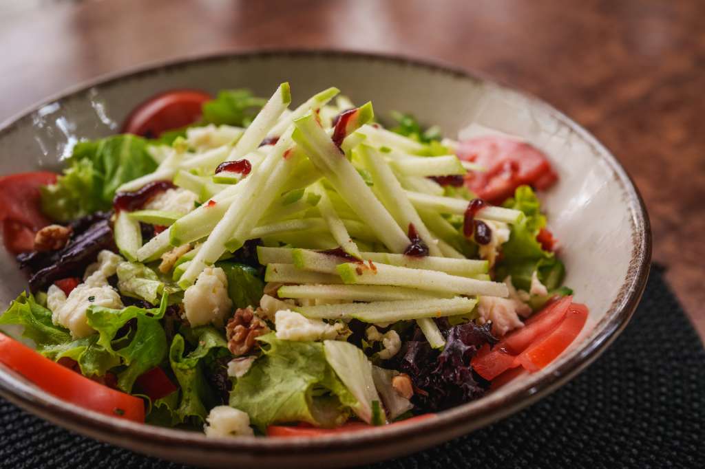 Ensalada de manzana verde