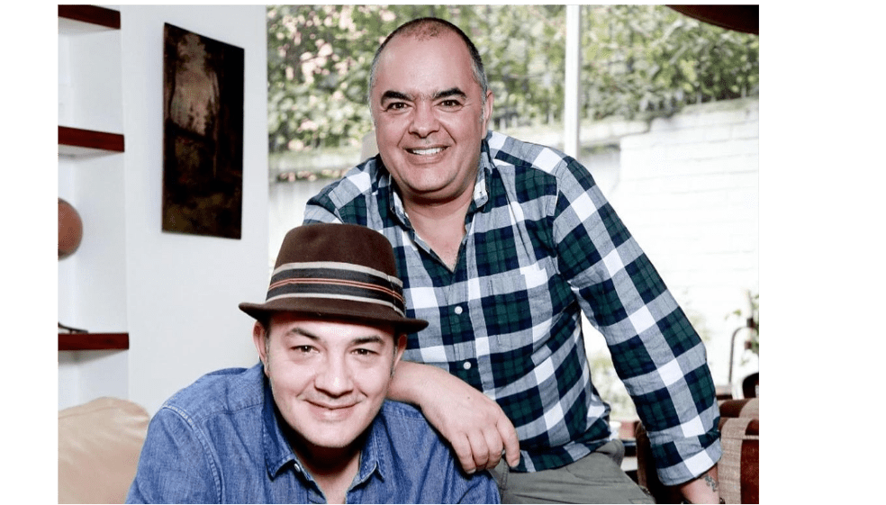 Él es el hermano de Julián Arango. Actuó en ‘Rigo’ y está en ‘La casa de los famosos’