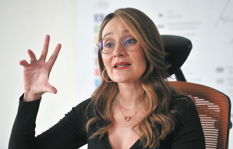 María Fernanda Ortíz, Gerente de Transmilenio