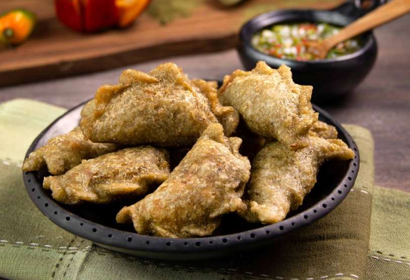 Empanadas de maíz peto y harina de coca