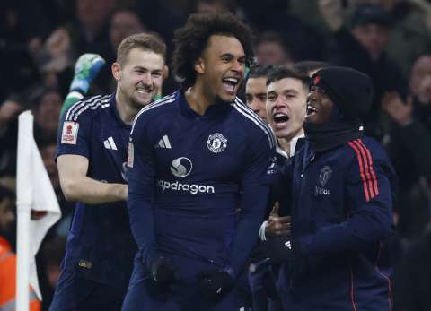 Así fue la agónica victoria de Manchester United contra Arsenal en FA Cup: video