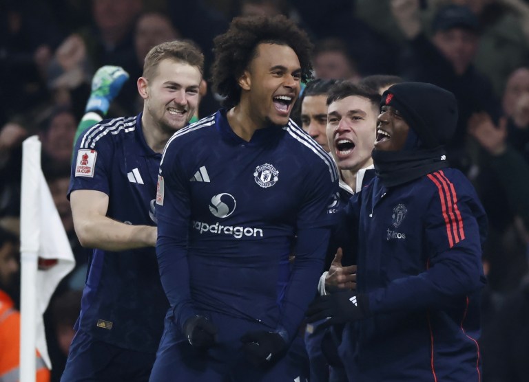 Así fue la agónica victoria de Manchester United contra Arsenal en FA Cup: video
