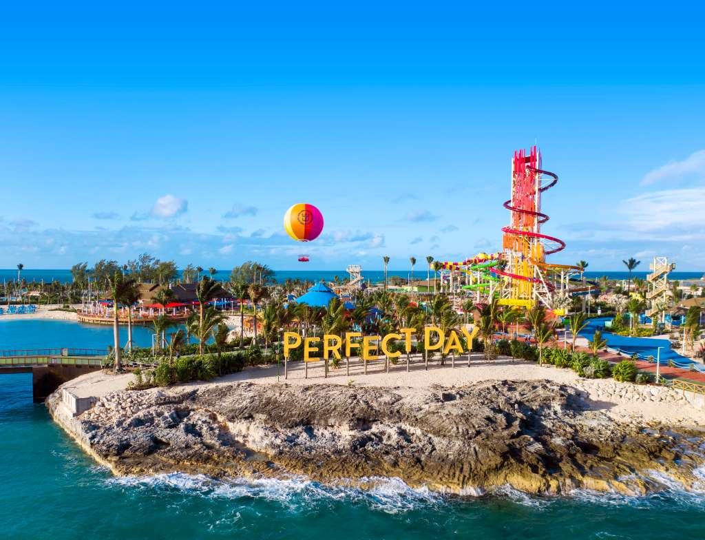 Perfect Day at CocoCay ofrece numerosas opciones gastronómicas, de entretenimiento y relajación.