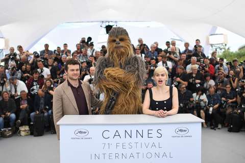 Estreno de  "Solo: A Star Wars Story" en Cannes 2018