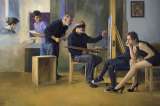 Las pinturas de Darío Ortíz en la Bienal de Venecia