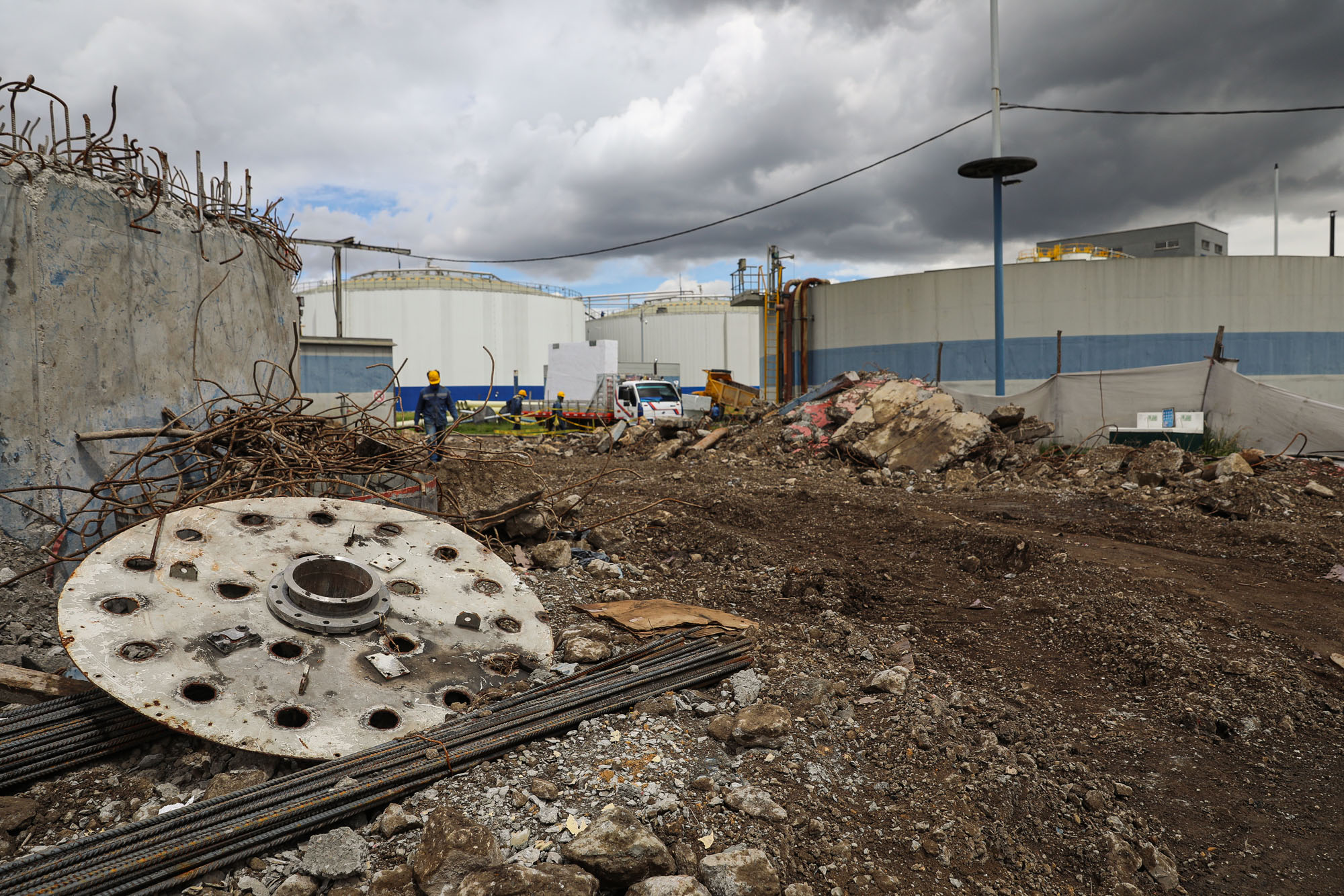 Visita técnica de la Planta de Tratamiento de Aguas Residuales.