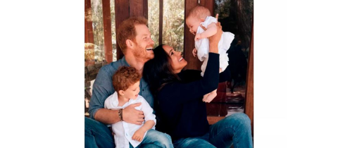 Archie y Lilibet, hijos de Harry y Meghan, son nombrados príncipes de Sussex