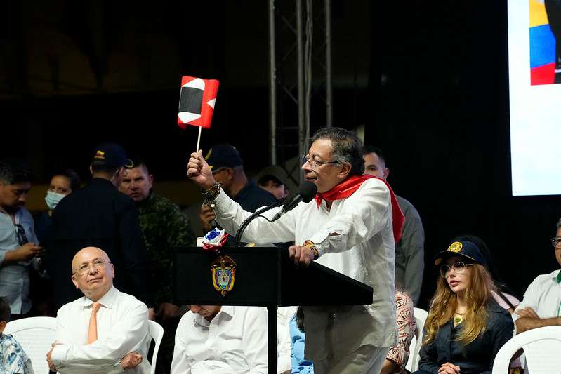 Gustavo Petro en Ibagué