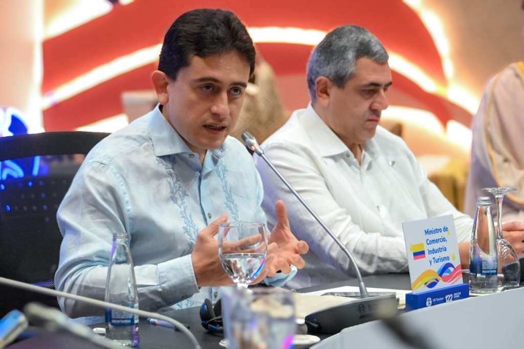Ministro de Comercio, Industria y Turismo de Colombia, Luis Carlos Reyes.