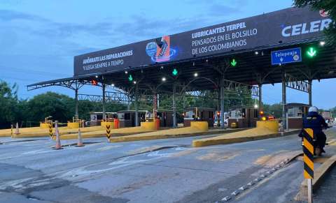 Autopistas del Caribe denunció vandalismo en el peaje de Sabanagrande