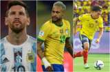 Messi, Neymar, Quintero y otros jugadores ausentes en esta fecha de eliminatoria