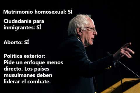 Bernie Sanders, el candidato de los indignados