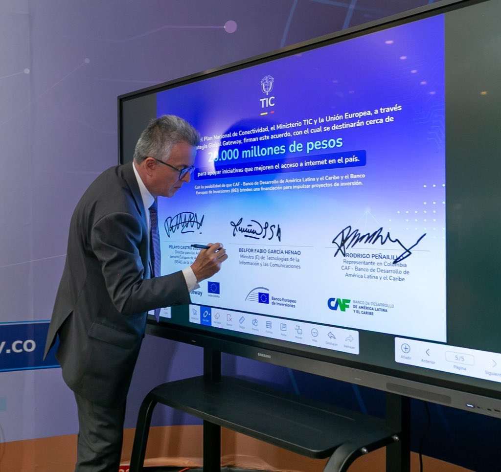 El proyecto se enmarca dentro de la estrategia Global Gateway de la Unión Europea y tendrá una duración inicial de dos años.