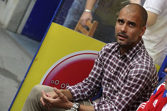 Pep Guardiola, técnico del Bayern de Múnich.