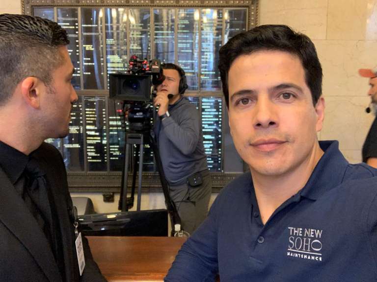 Freddy Flórez, actor colombiano.