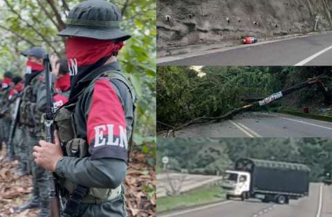 ELN ataca peaje en Barrancabermeja y sube a cinco los departamentos afectados por paro armado