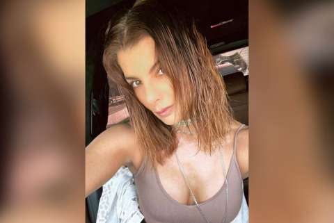 Carolina Cruz mostró cómo le tocó bañarse a “totuma” debido al racionamiento