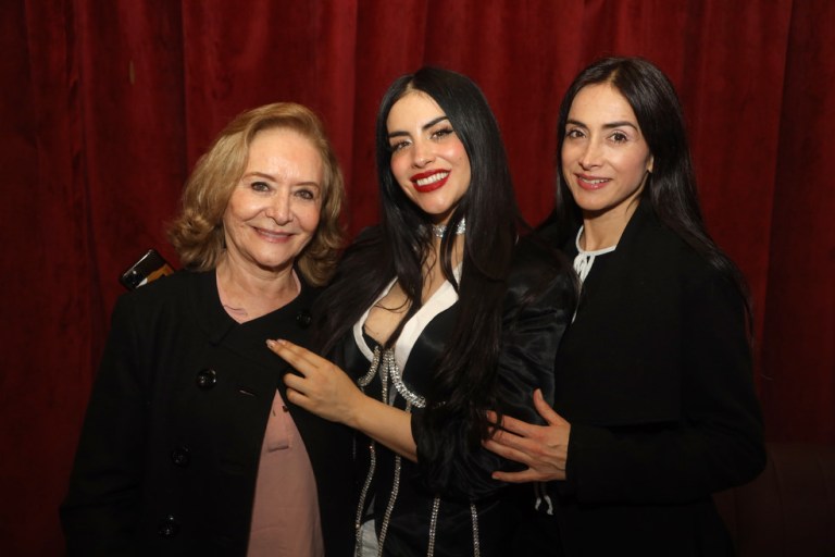Virginia Silva, Jessica Cediel y Virginia Cediel