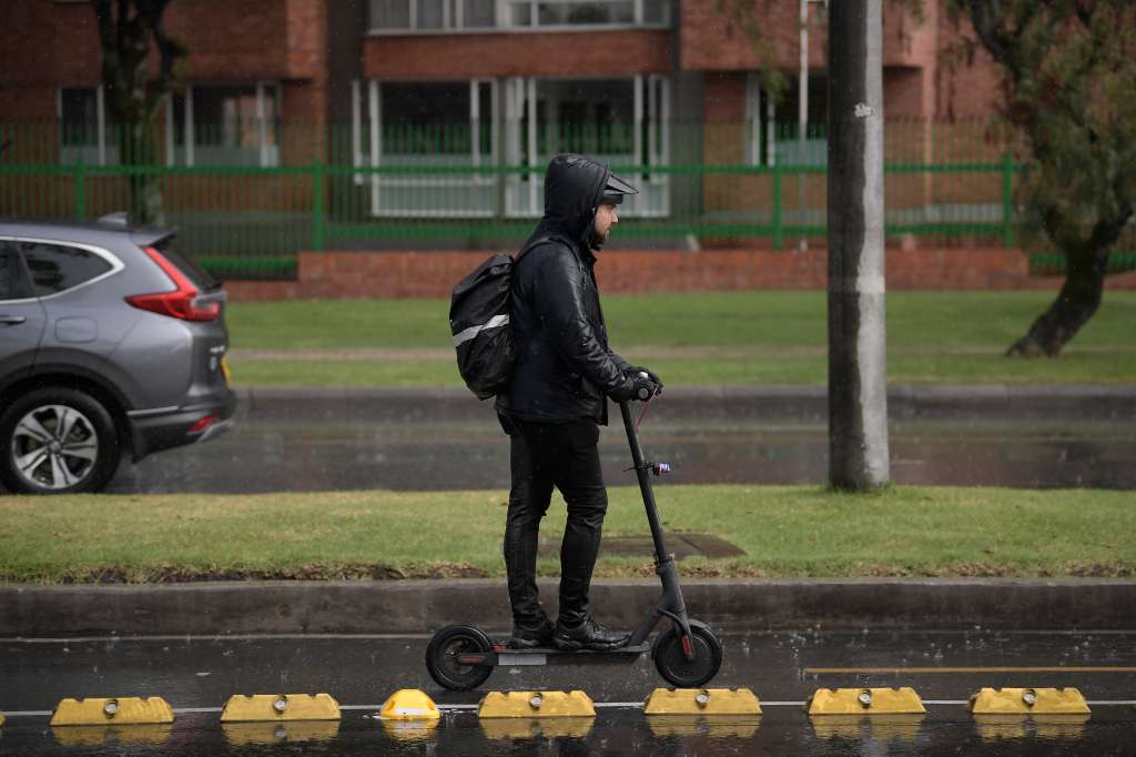 Lluvias en Bogotá.