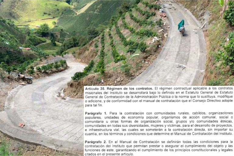 “No puede servir como un burladero a la ley”: demandan la entidad de vías rurales