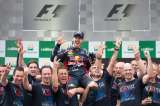 Sebastian Vettel logró el tricampeonato en la Fórmula Uno