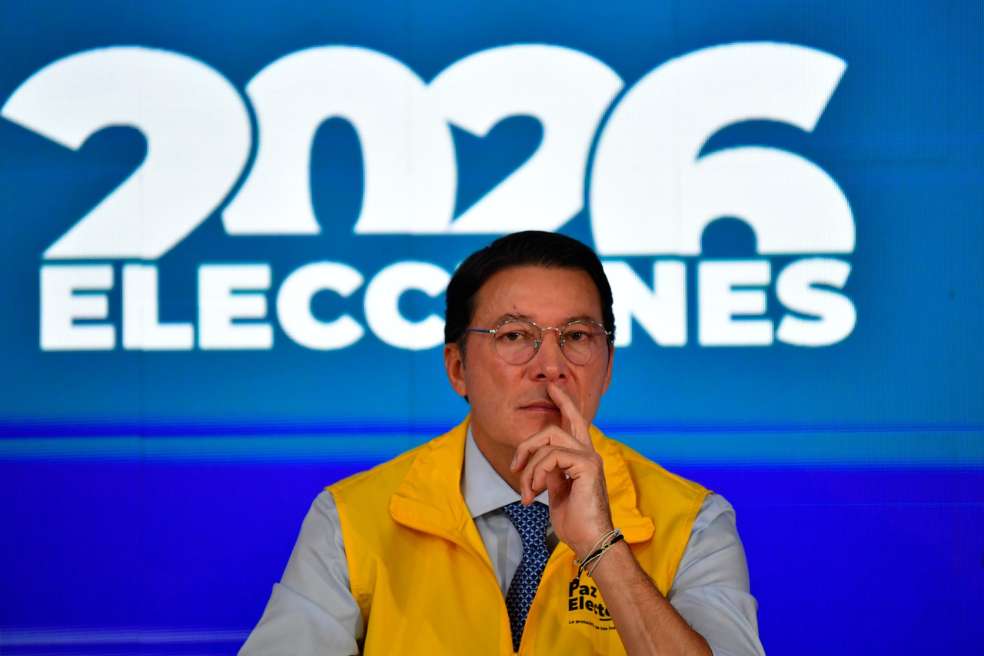 Hernán Penagos, registrador Nacional, hizo un llamado para que se respeten los resultados de las presidenciales de este 31 de mayo.