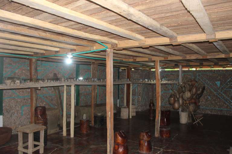 Museo arqueológico de la Rancho Museo El Llanerazo en zona rural de San Luis de Palenque, Casanare.