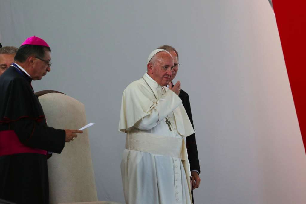 El papa Francisco en la misa y el encuentro con víctimas en Villavicencio /José Miguel Gómez - Conferencia Episcopal Colombiana