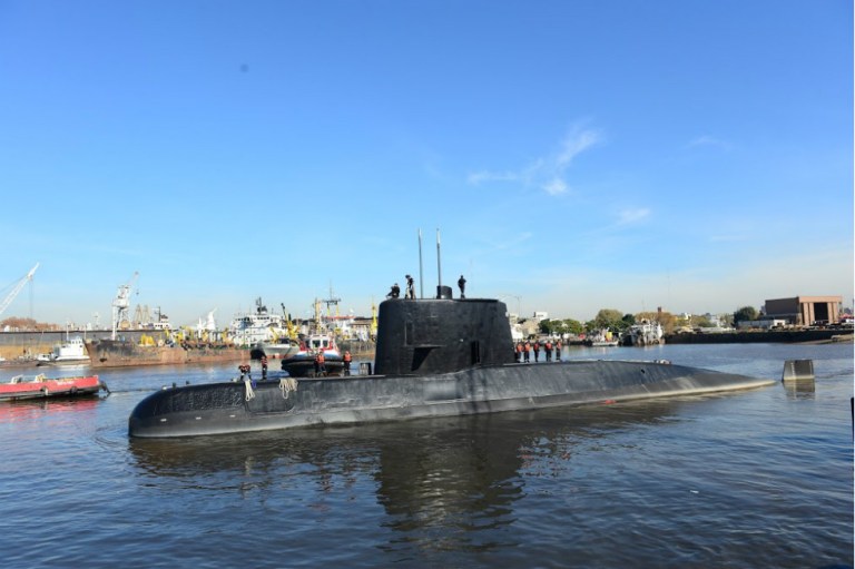 Investigan si ruidos detectados provienen de submarino perdido