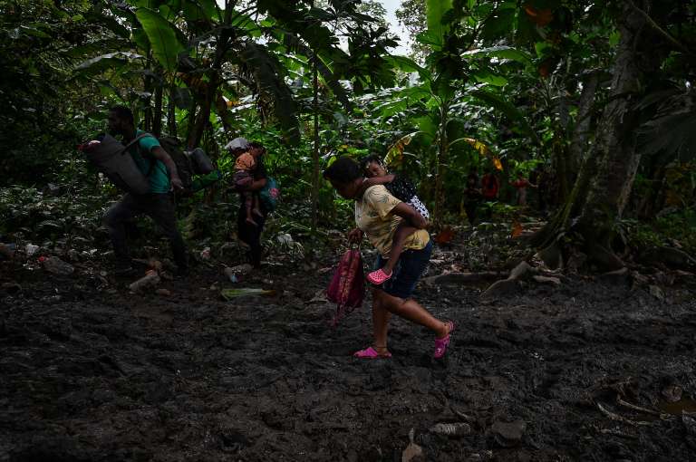 Niños Migrantes en el Darién