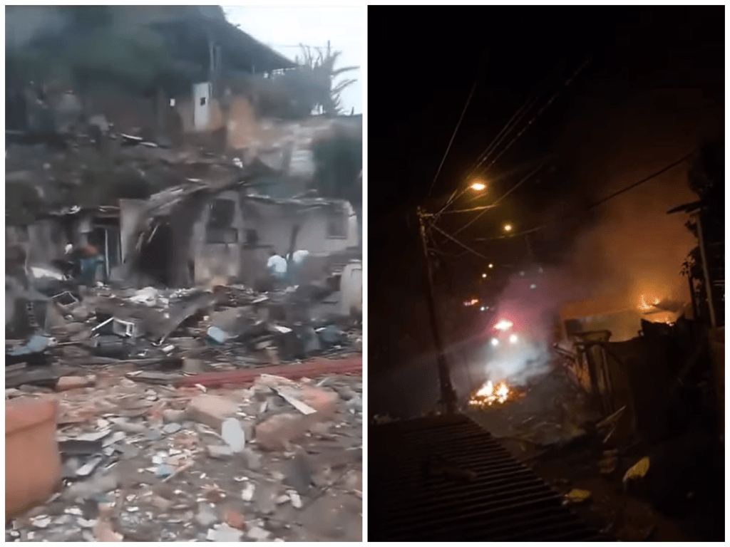 Explosión en Caldas, Antioquia