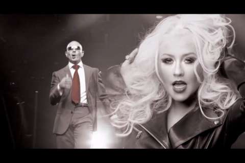 Pitbull presenta su "Feel This Moment" acompañado de Christina Aguilera