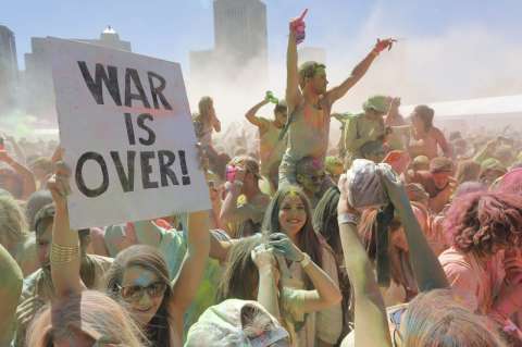 Festival del color en Cape Town