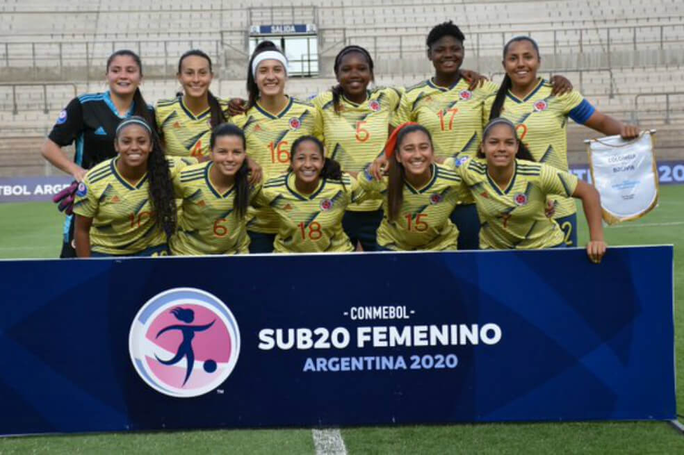 Colombia clasificó como segunda del grupo A, por detrás de Venezuela. / @FCFSeleccionCol