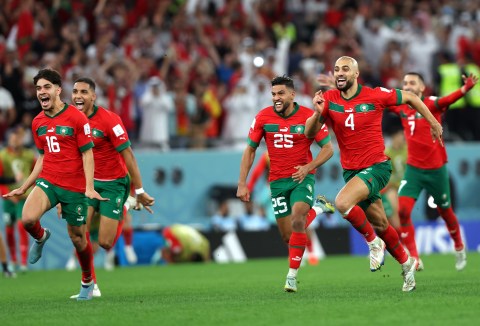 Marruecos hizo historia, le ganó a España por penaltis y la eliminó del Mundial