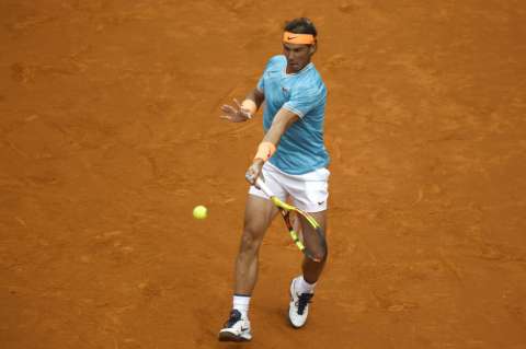 Nadal debutó con victoria en el Masters 1.000 de Madrid